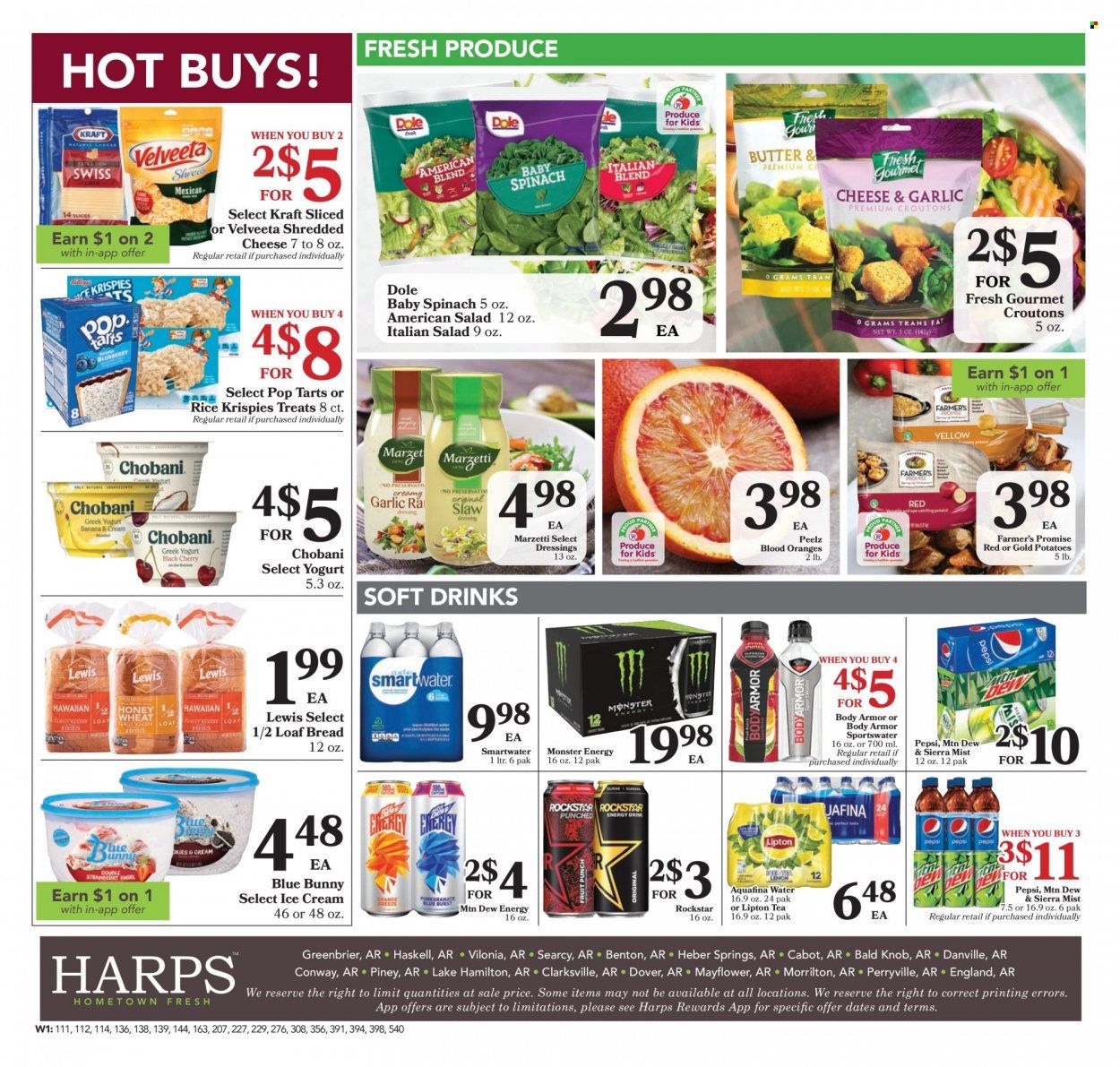 Harps Hometown Fresh (AR) Weekly Ad Flyer Specials January 11 to January 17, 2023