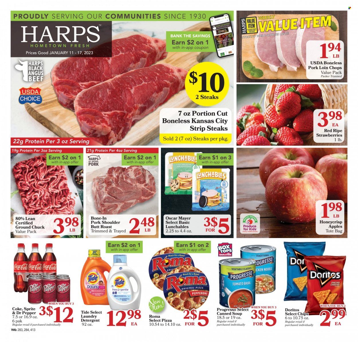 Harps Hometown Fresh (MO) Weekly Ad Flyer Specials January 11 to January 17, 2023