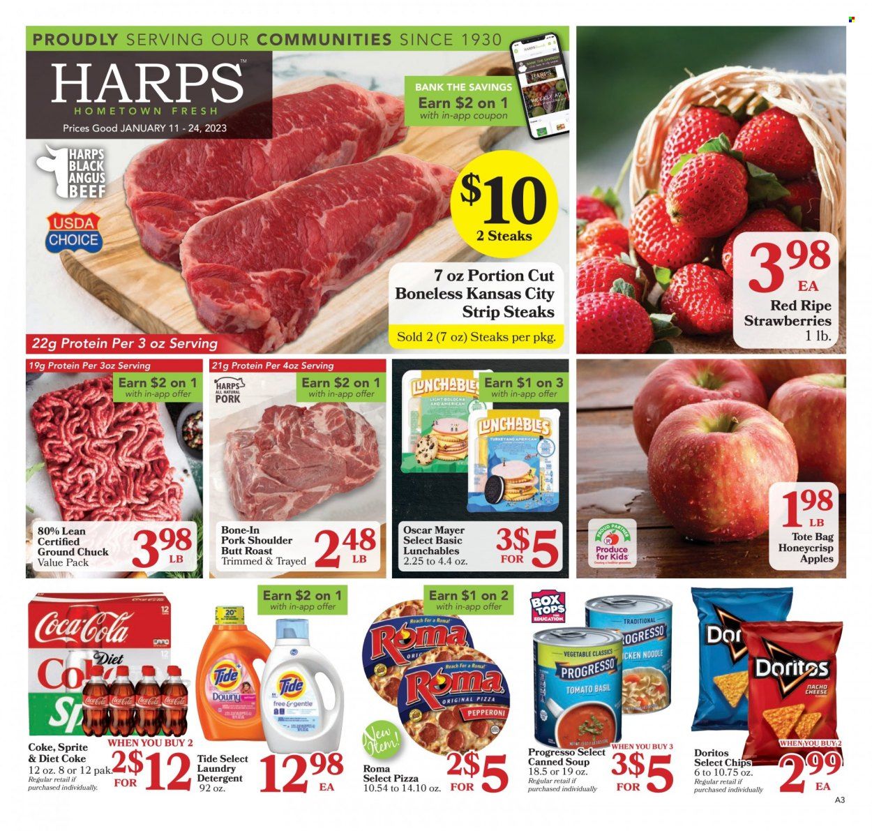 Harps Hometown Fresh (AR) Weekly Ad Flyer Specials January 11 to January 24, 2023