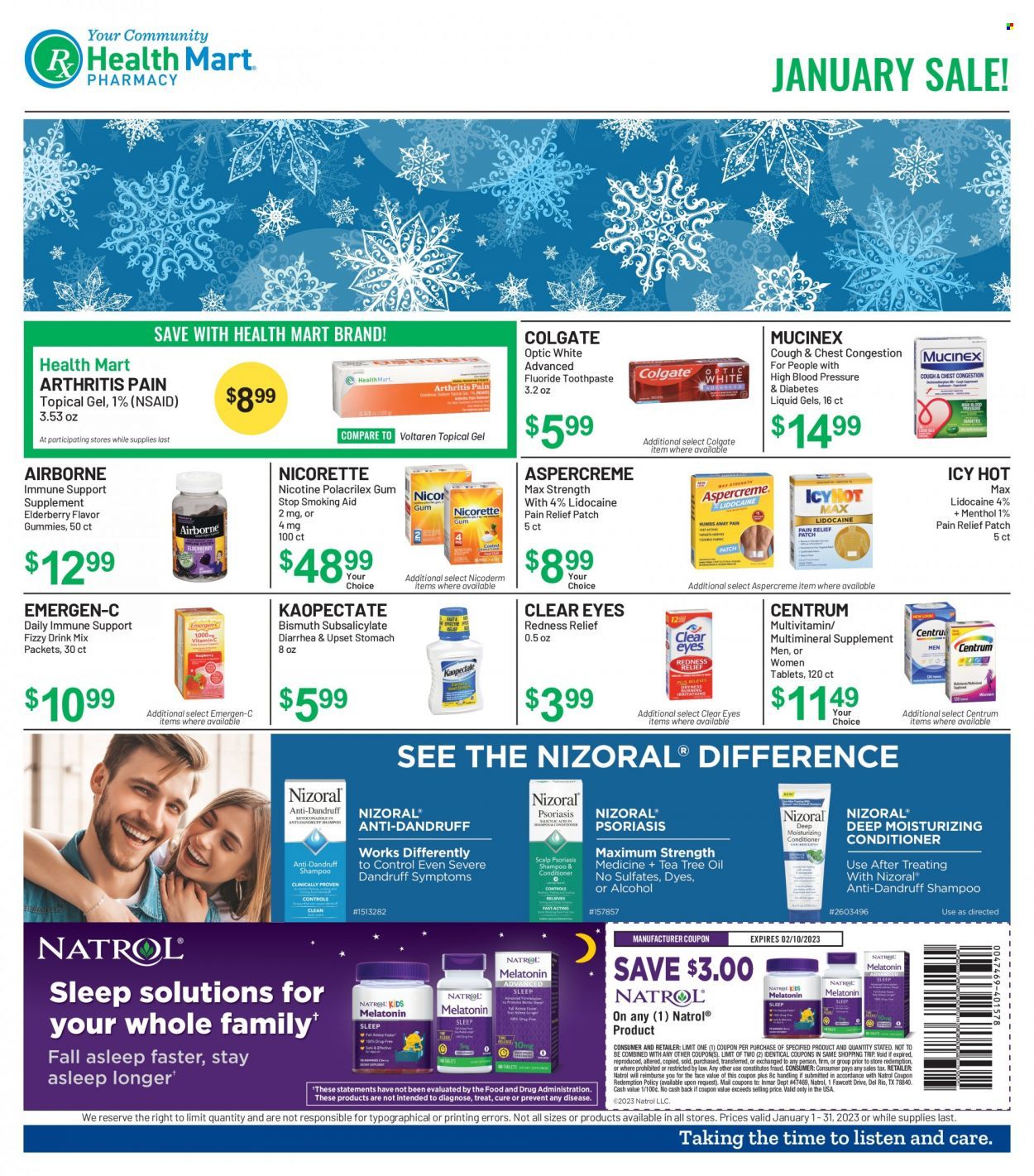 Health Mart Weekly Ad Flyer Specials January 1 to January 31, 2023