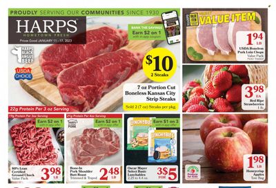 Harps Hometown Fresh (AR, KS, MO) Weekly Ad Flyer Specials January 11 to January 17, 2023
