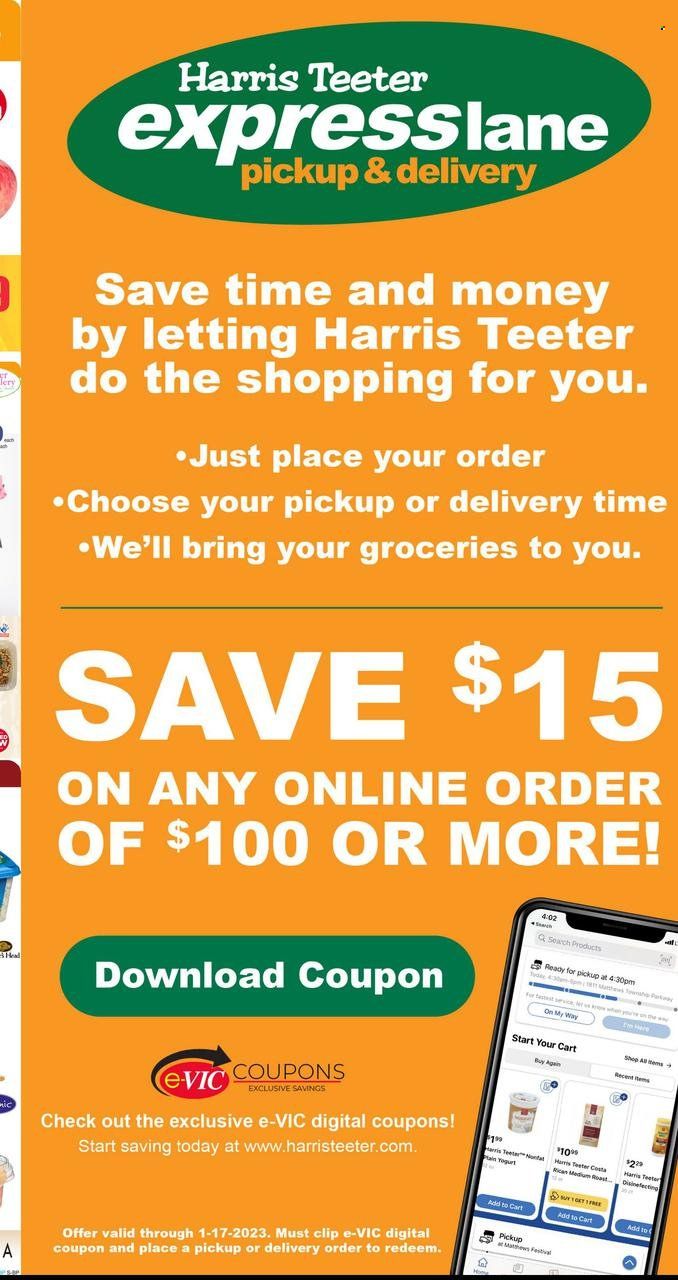Harris Teeter Weekly Ad Flyer Specials January 11 to January 17, 2023