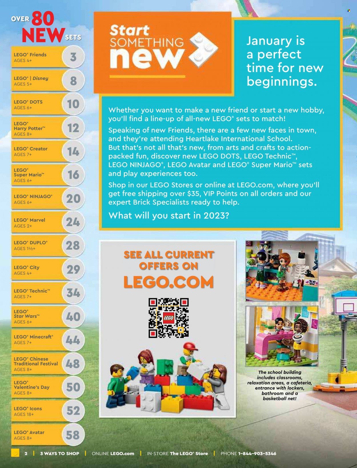 LEGO Weekly Ad Flyer Specials January 9 to February 20, 2023