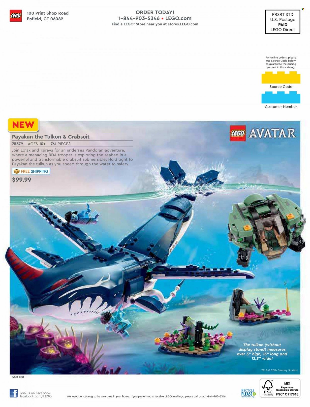LEGO Weekly Ad Flyer Specials January 9 to February 20, 2023