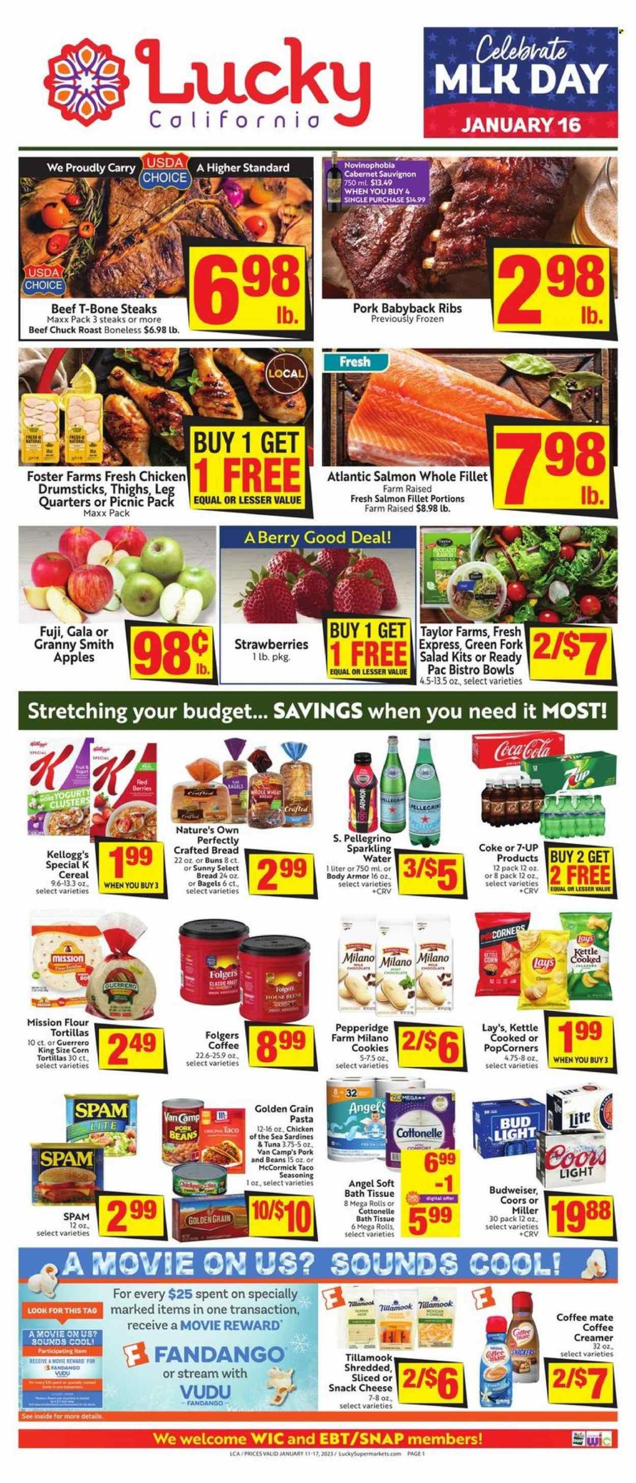 Lucky California Weekly Ad Flyer Specials January 11 to January 17, 2023