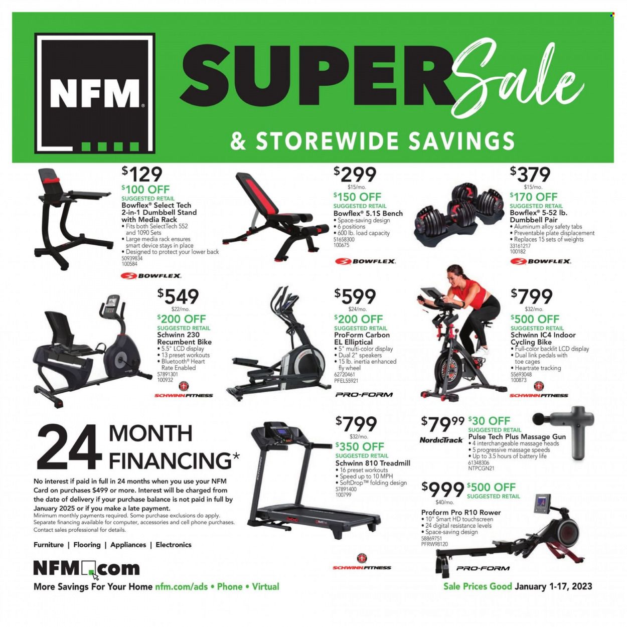 Nebraska Furniture Mart (IA, KS, NE, TX) Weekly Ad Flyer Specials January 1 to January 17, 2023