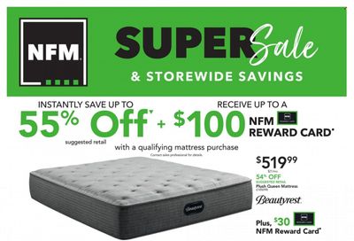 Nebraska Furniture Mart (IA, KS, NE, TX) Weekly Ad Flyer Specials January 11 to January 17, 2023