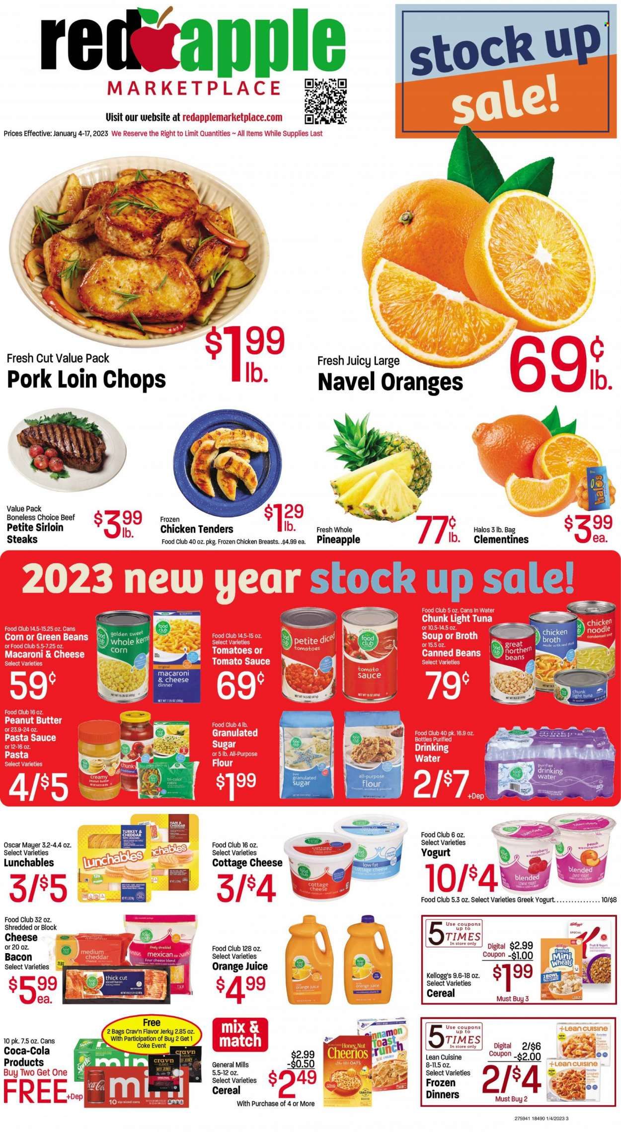 Red Apple Marketplace (OR) Weekly Ad Flyer Specials January 4 to January 17, 2023