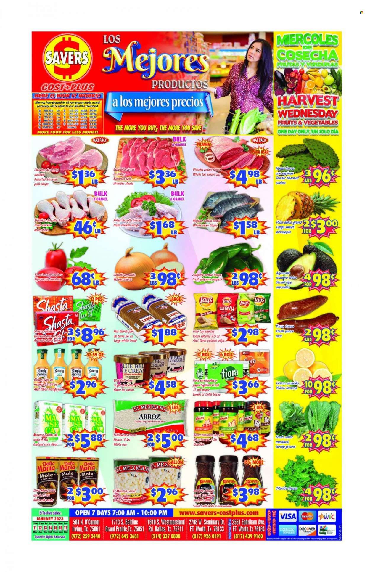 Savers Cost Plus (TX) Weekly Ad Flyer Specials January 11 to January 17, 2023