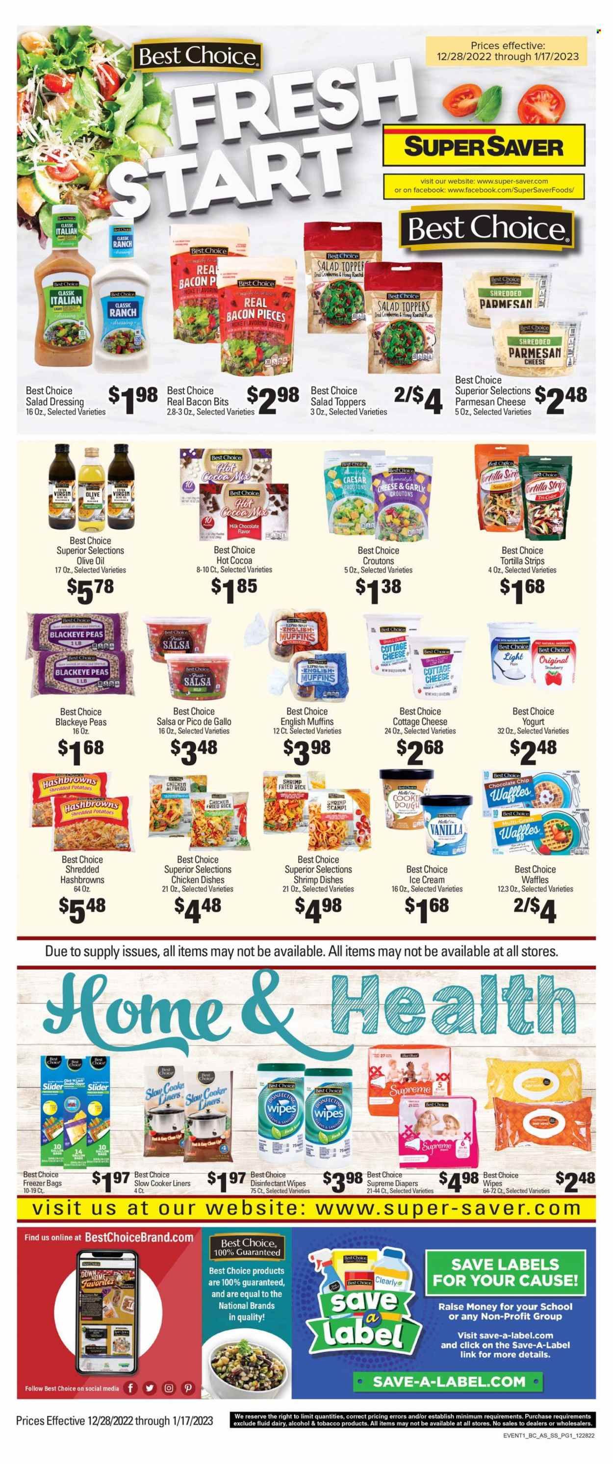 Super Saver Weekly Ad Flyer Specials December 28 to January 17, 2023