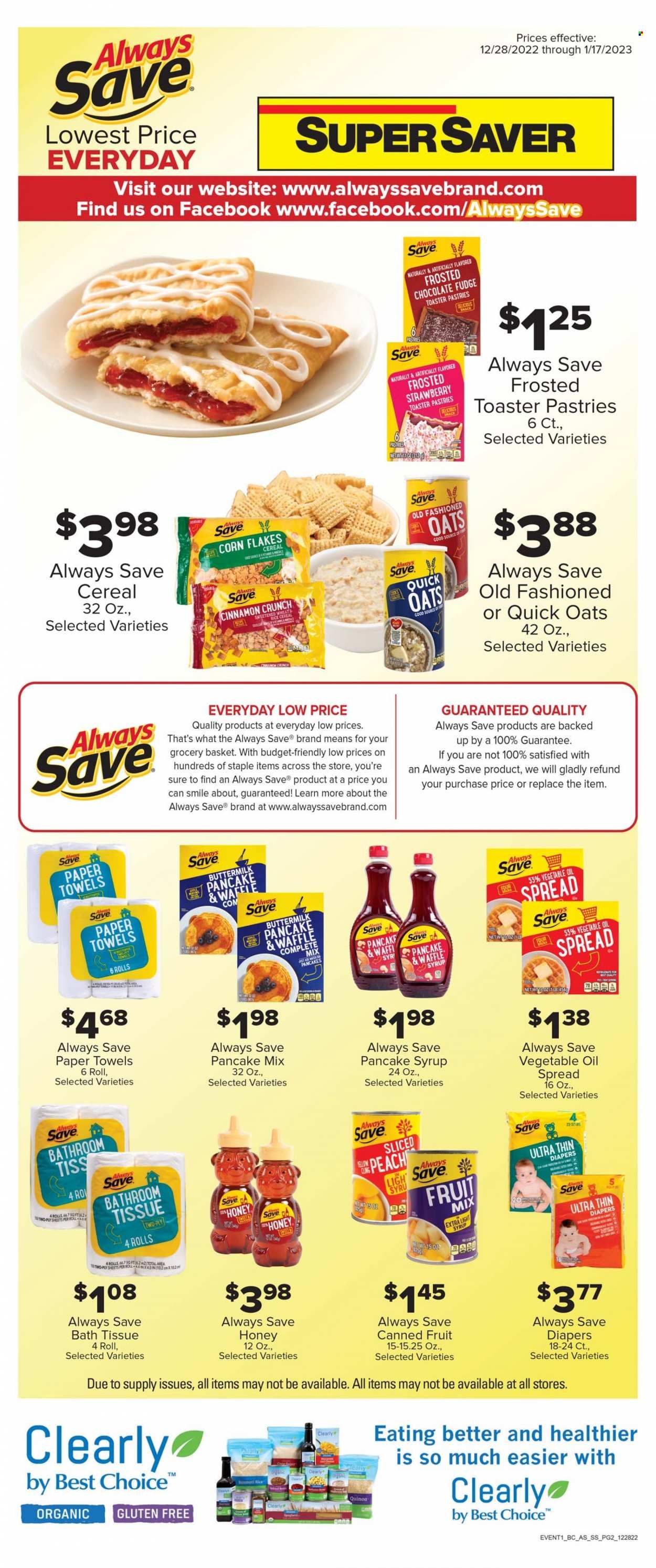 Super Saver Weekly Ad Flyer Specials December 28 to January 17, 2023