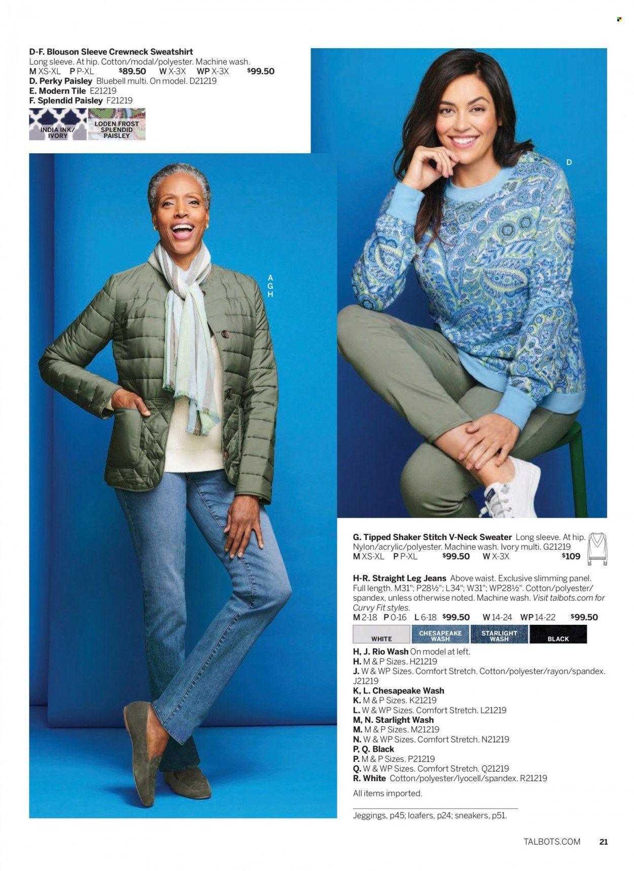 Talbots Weekly Ad Flyer Specials January 1 to January 31, 2023