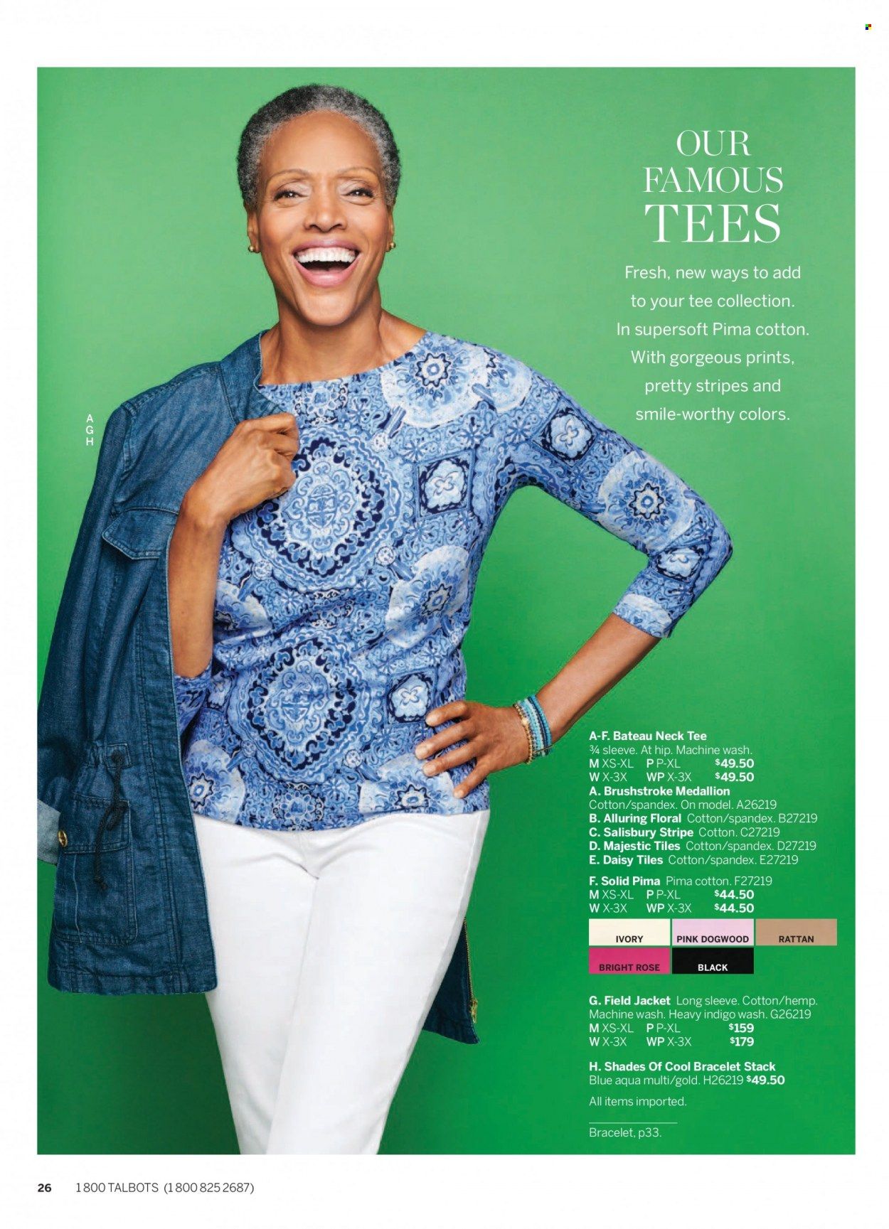 Talbots Weekly Ad Flyer Specials January 1 to January 31, 2023