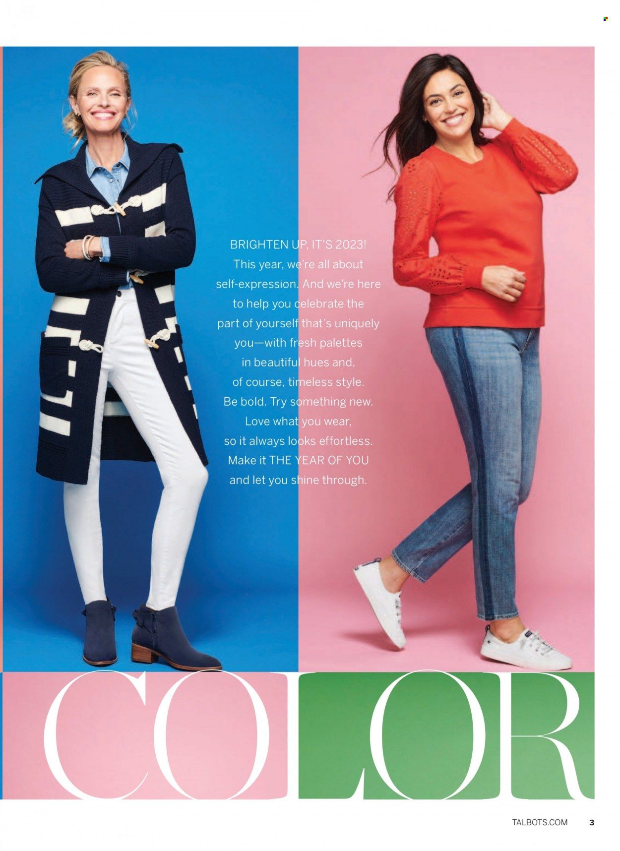 Talbots Weekly Ad Flyer Specials January 1 to January 31, 2023