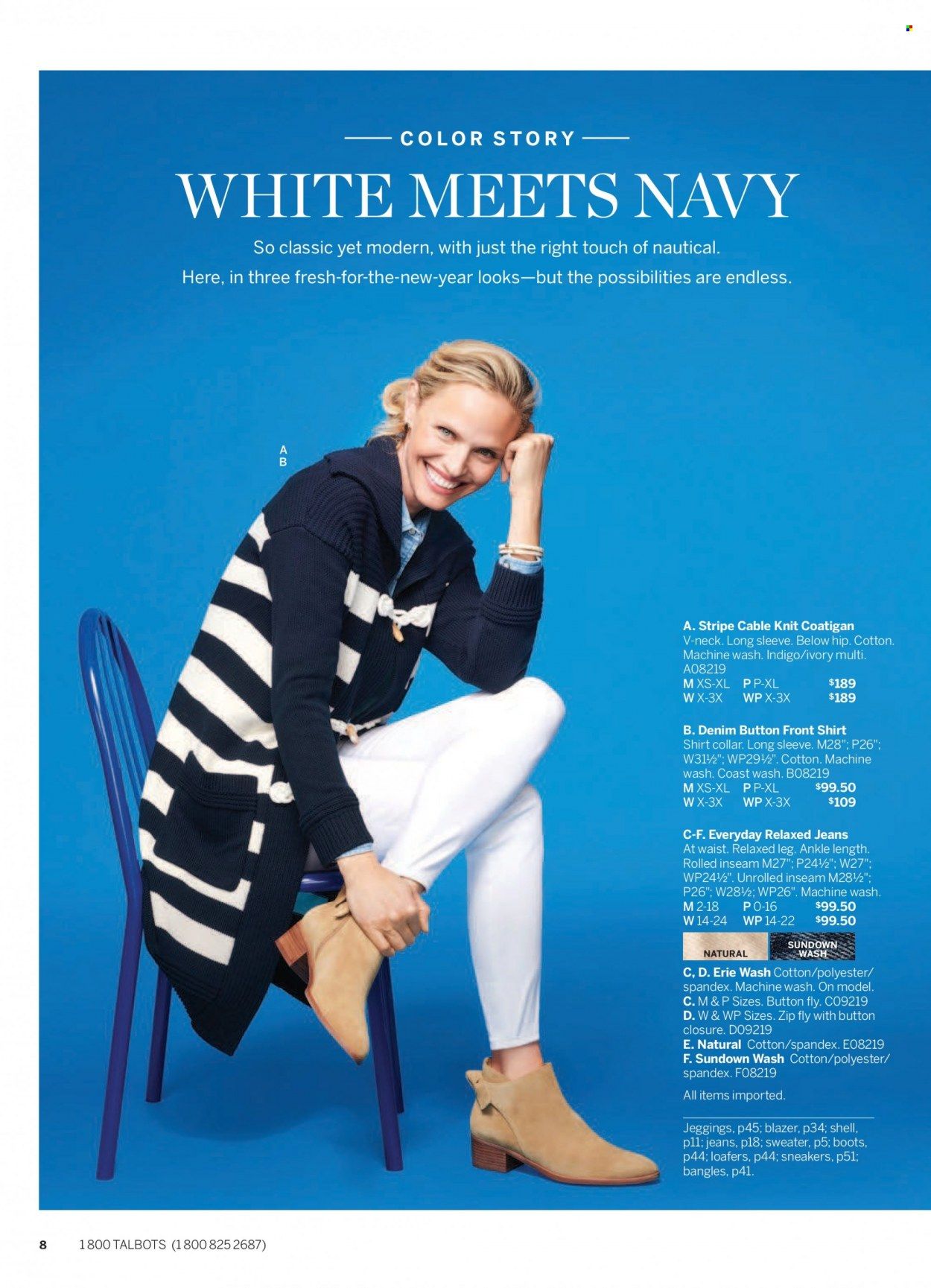 Talbots Weekly Ad Flyer Specials January 1 to January 31, 2023