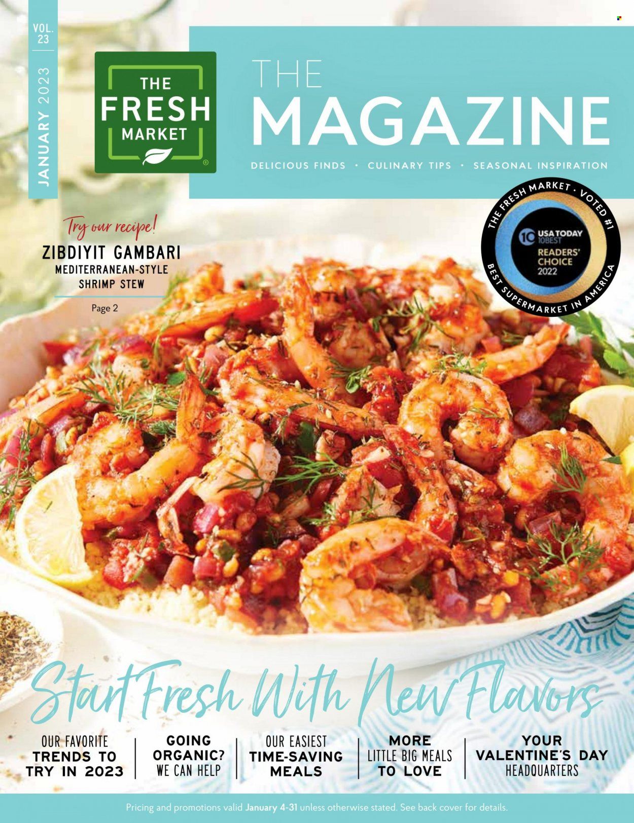 The Fresh Market Weekly Ad Flyer Specials January 4 to January 31, 2023