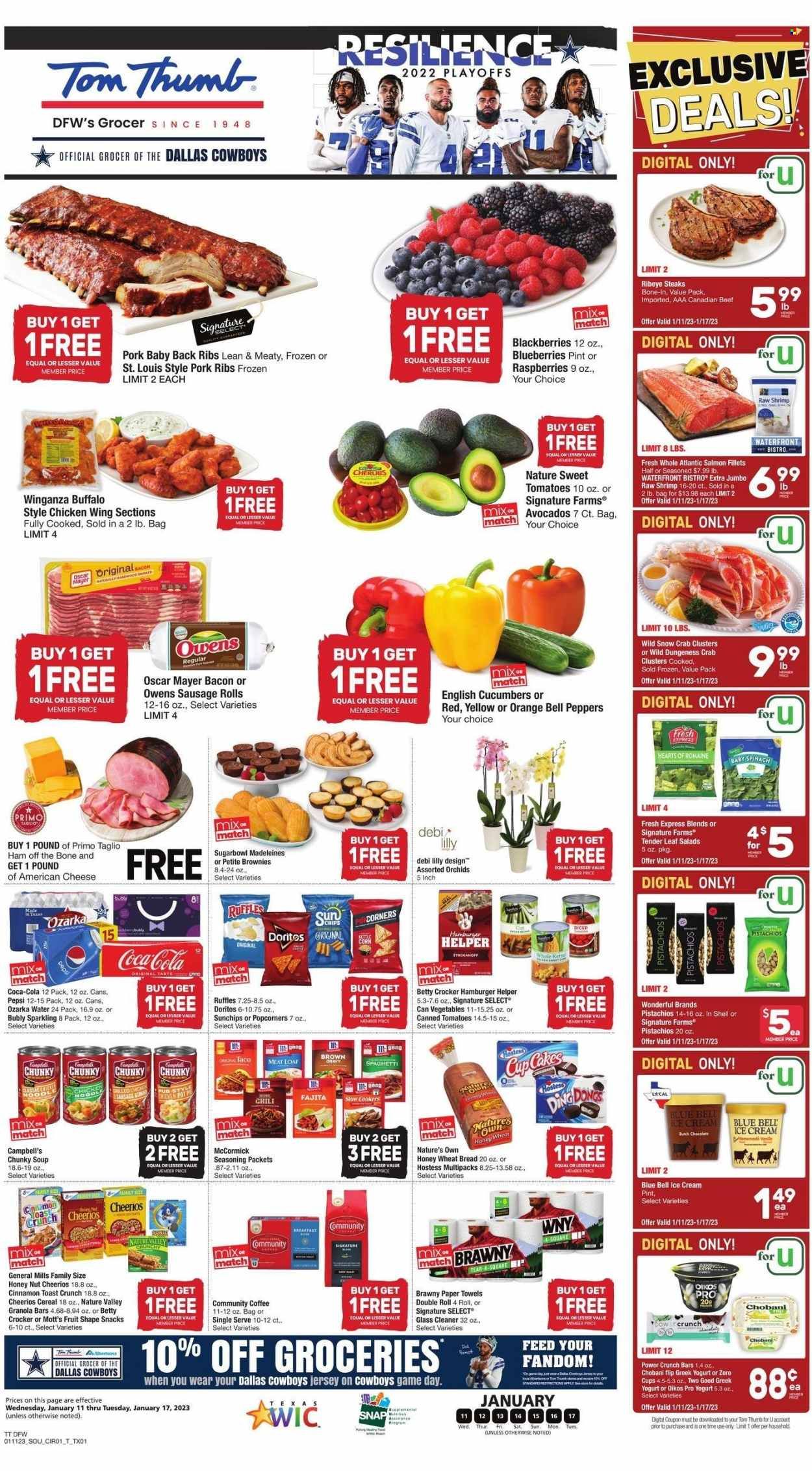 Tom Thumb (TX) Weekly Ad Flyer Specials January 11 to January 17, 2023