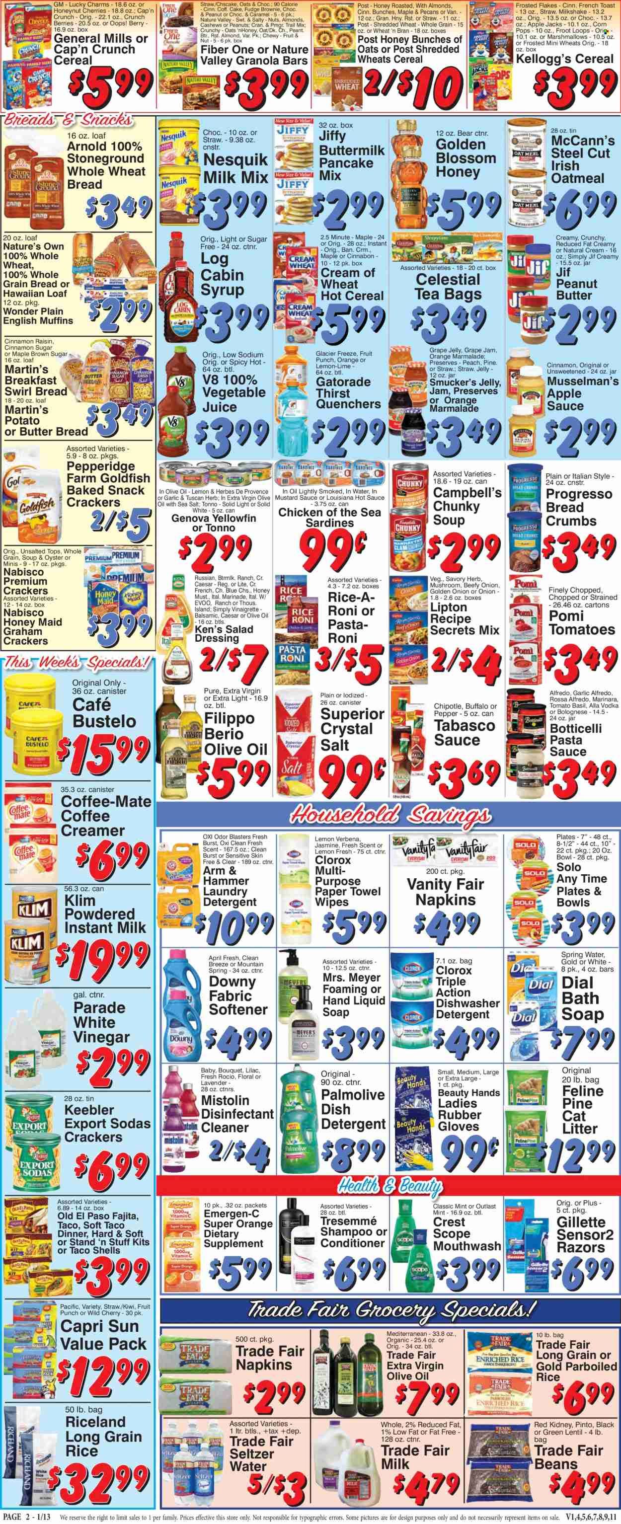 Trade Fair Supermarket (NY) Weekly Ad Flyer Specials January 13 to January 19, 2023
