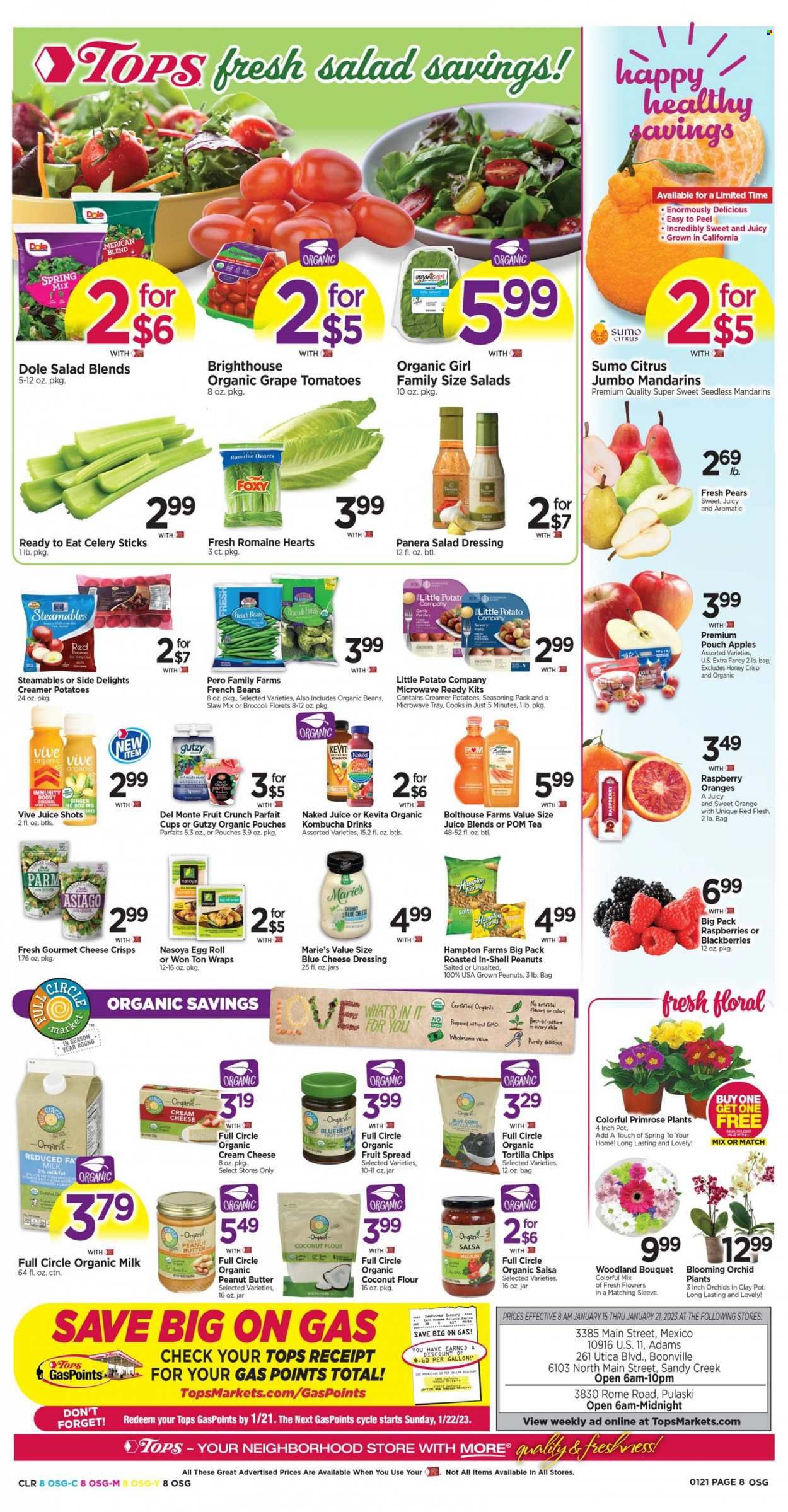 Tops Weekly Ad Flyer Specials January 15 to January 21, 2023