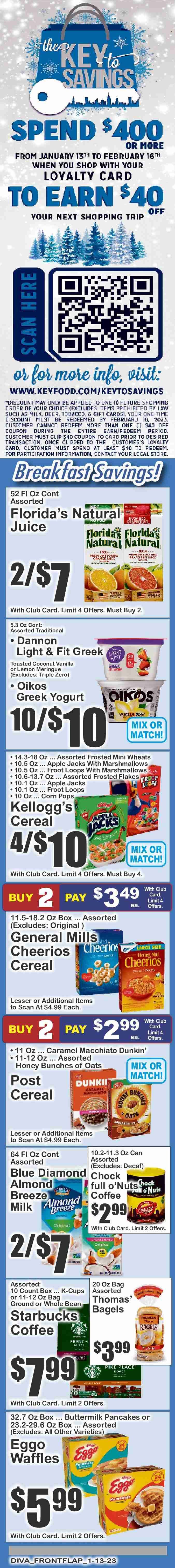 Brooklyn Fare (NY) Weekly Ad Flyer Specials January 13 to January 19, 2023
