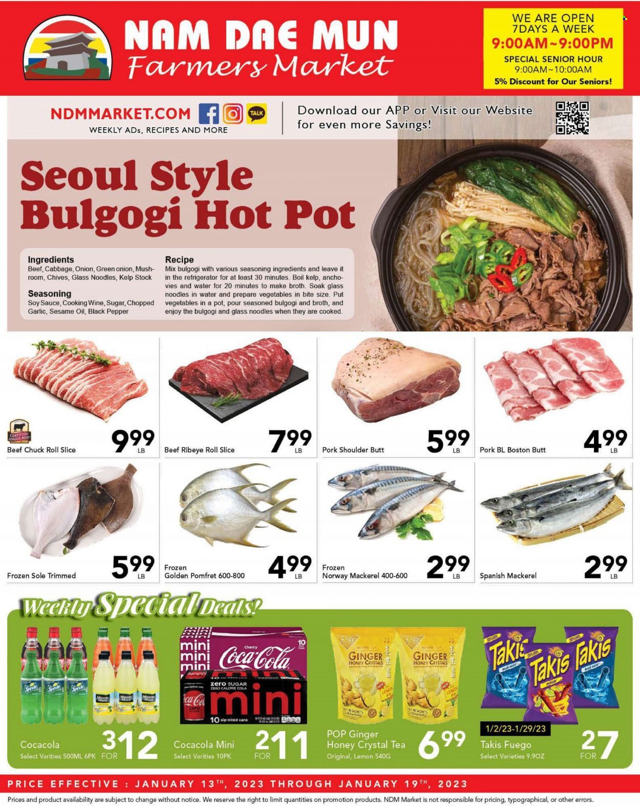 Nam Dae Mun Farmers Market (GA) Weekly Ad Flyer Specials January 13 to January 19, 2023