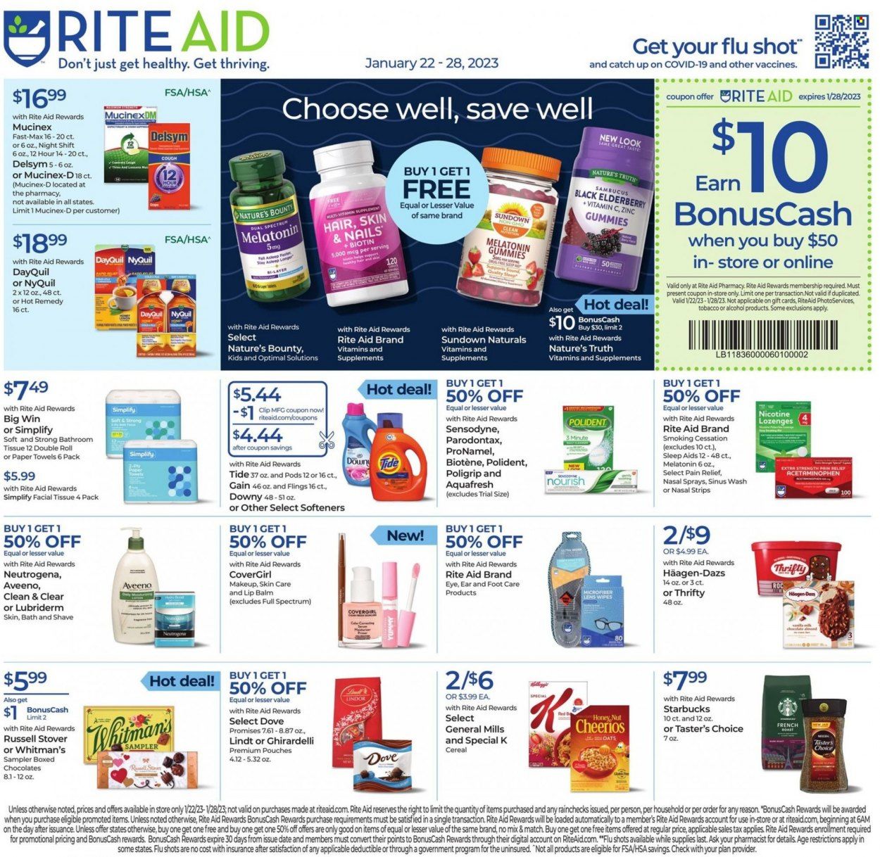 RITE AID Weekly Ad Flyer Specials January 22 to January 28, 2023