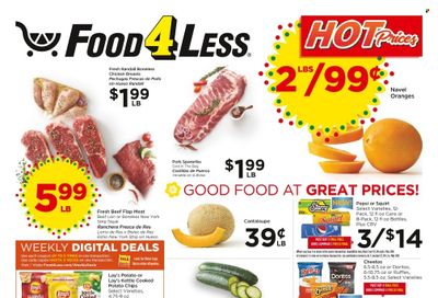Food 4 Less (CA) Weekly Ad Flyer Specials January 18 to January 24, 2023
