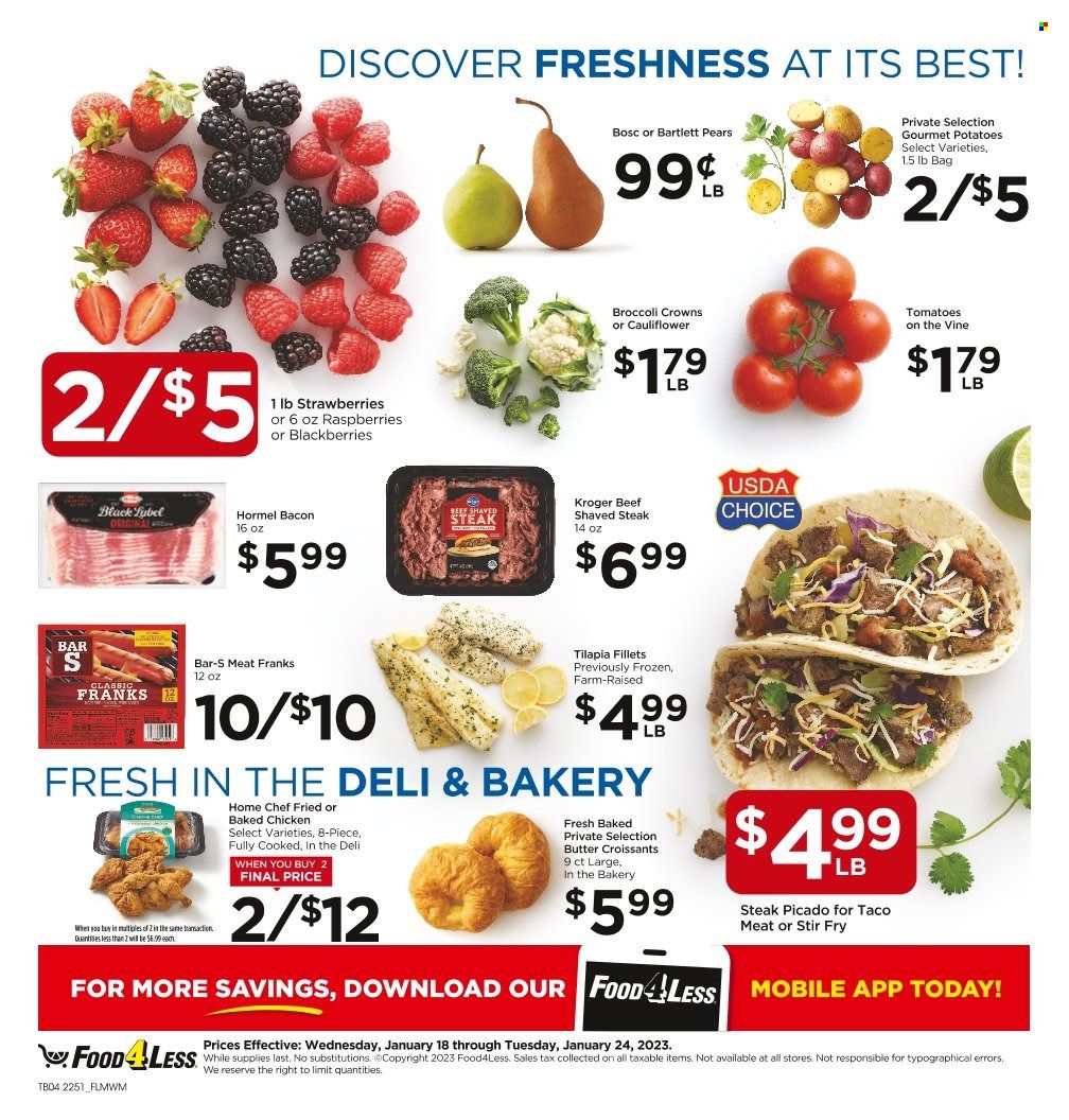 Food 4 Less (IL) Weekly Ad Flyer Specials January 18 to January 24, 2023