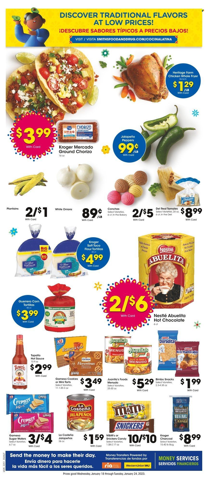Smith's (AZ, ID, MT, NM, NV, UT, WY) Weekly Ad Flyer Specials January 18 to January 24, 2023
