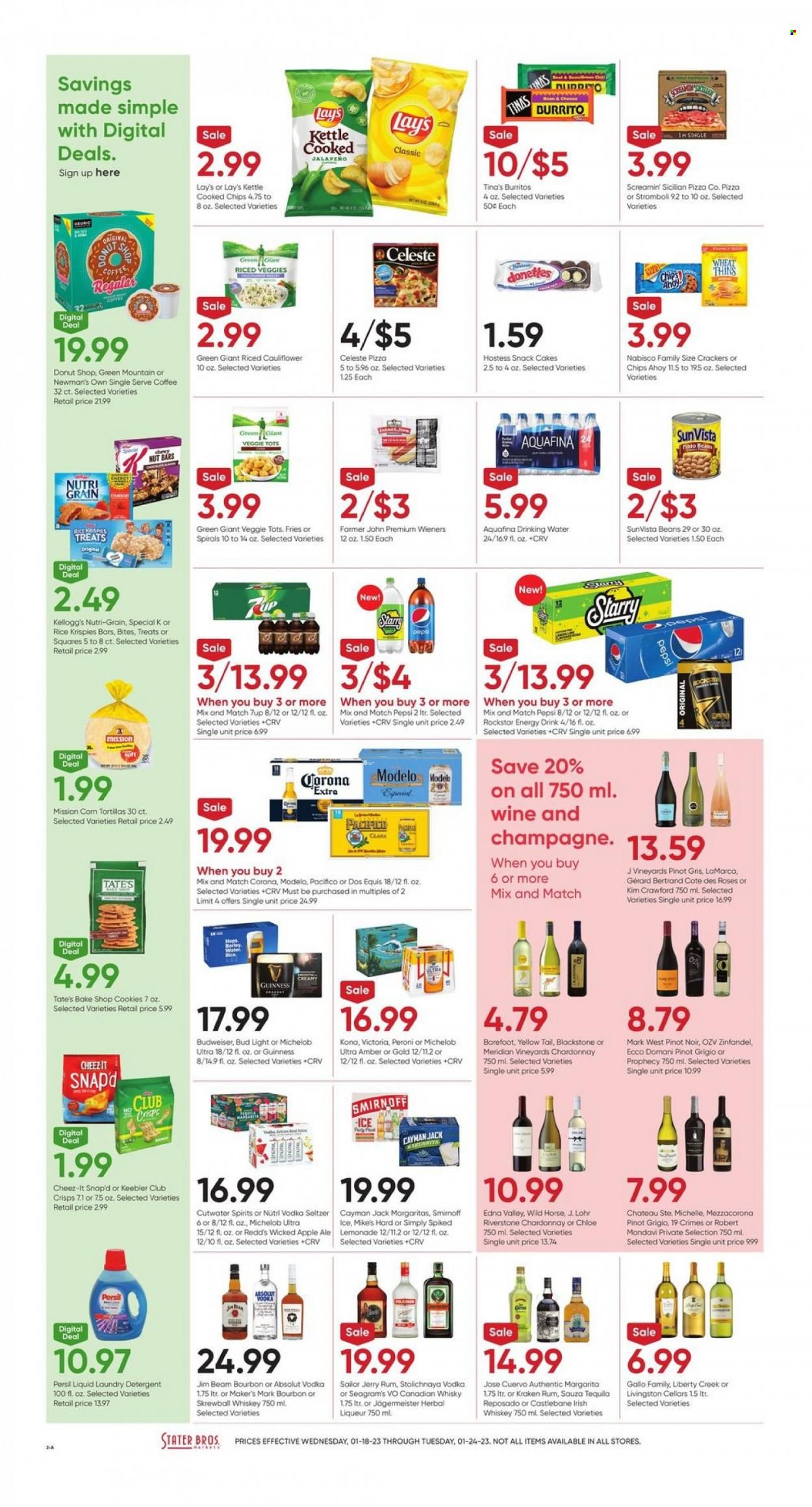 Stater Bros. (CA) Weekly Ad Flyer Specials January 18 to January 24, 2023
