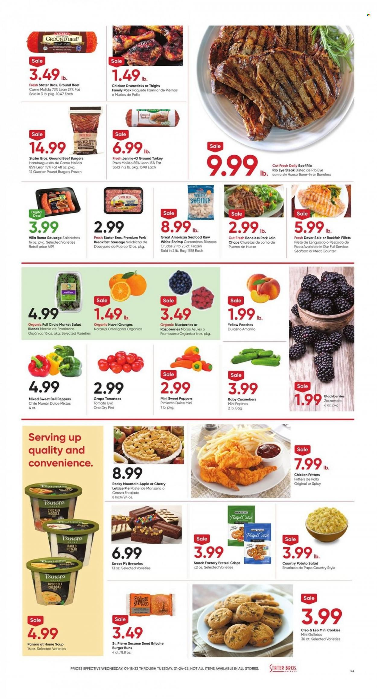 Stater Bros. (CA) Weekly Ad Flyer Specials January 18 to January 24, 2023