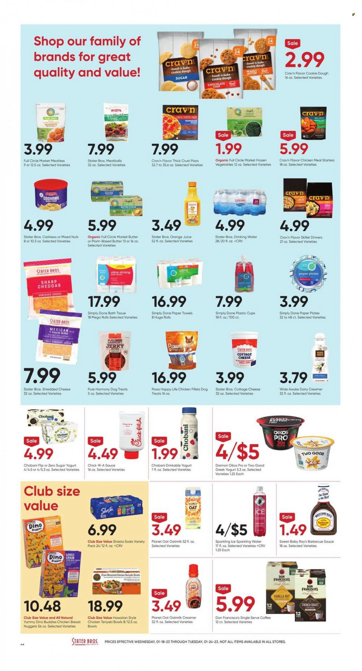 Stater Bros. (CA) Weekly Ad Flyer Specials January 18 to January 24, 2023
