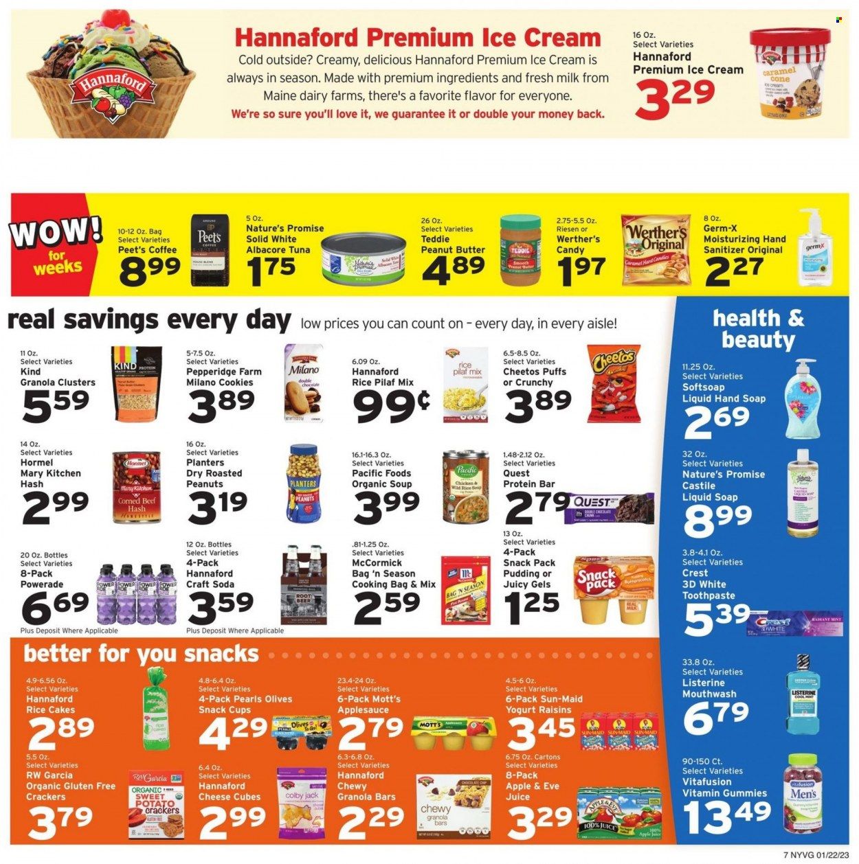 Hannaford (NY) Weekly Ad Flyer Specials January 22 to January 28, 2023