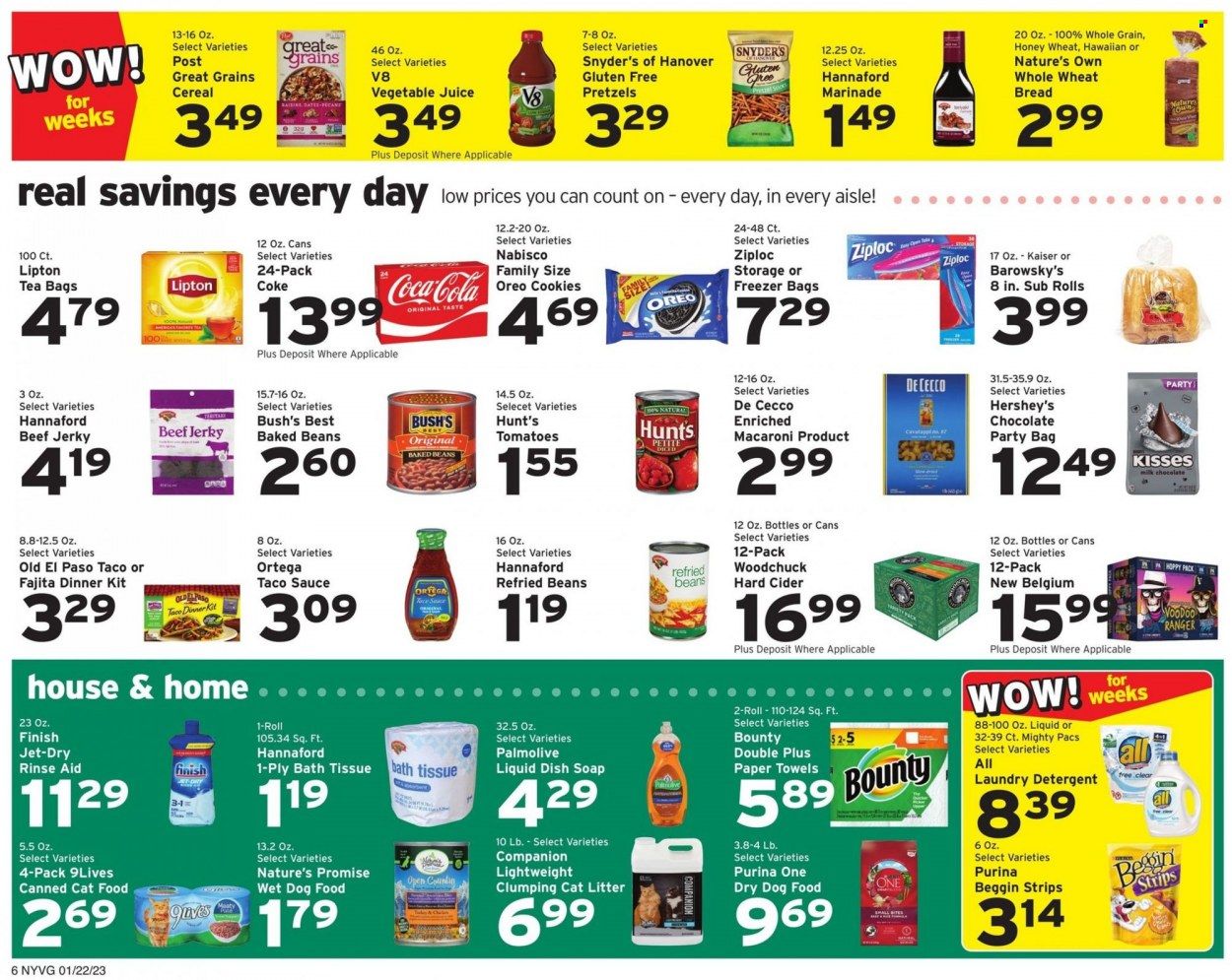 Hannaford (NY) Weekly Ad Flyer Specials January 22 to January 28, 2023