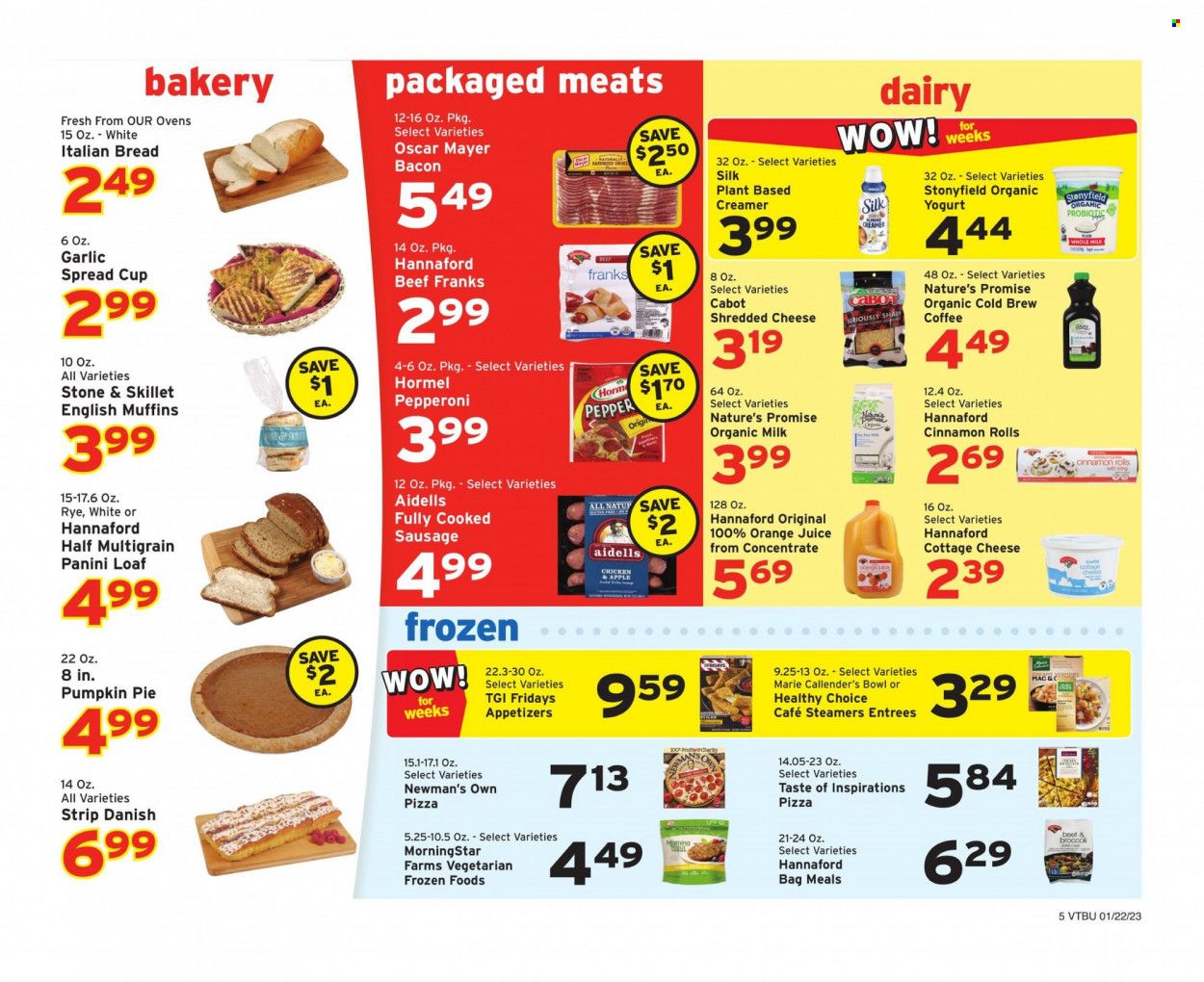 Hannaford (VT) Weekly Ad Flyer Specials January 22 to January 28, 2023