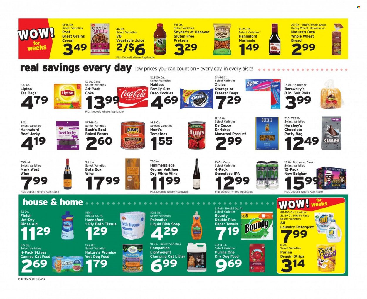 Hannaford (NH) Weekly Ad Flyer Specials January 22 to January 28, 2023