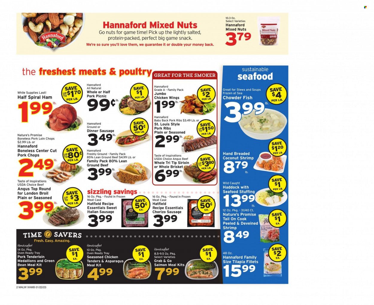 Hannaford (MA) Weekly Ad Flyer Specials January 22 to January 28, 2023