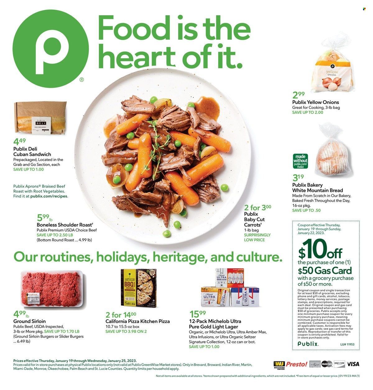 Publix (AL, FL, GA, NC, SC, TN) Weekly Ad Flyer Specials January 19 to January 25, 2023