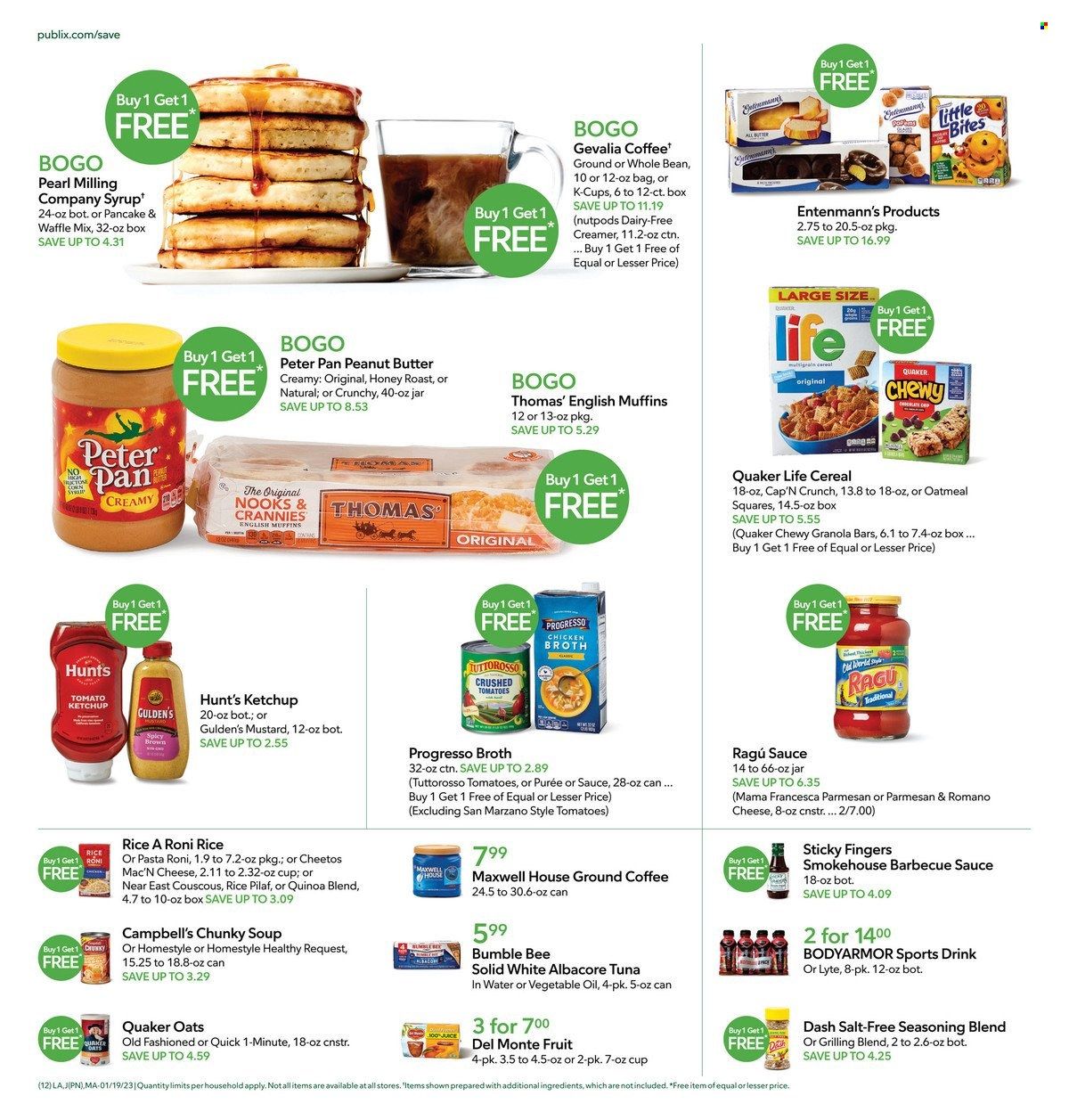 Publix (AL, FL, GA, NC, SC, TN) Weekly Ad Flyer Specials January 19 to January 25, 2023