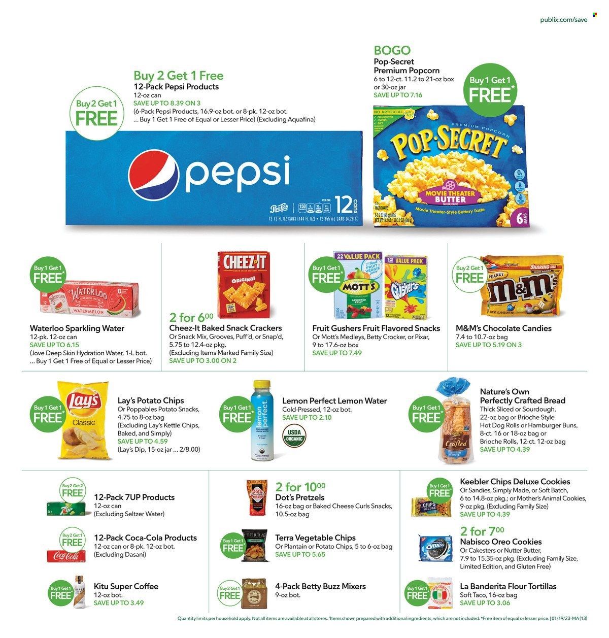 Publix (AL, FL, GA, NC, SC, TN) Weekly Ad Flyer Specials January 19 to January 25, 2023