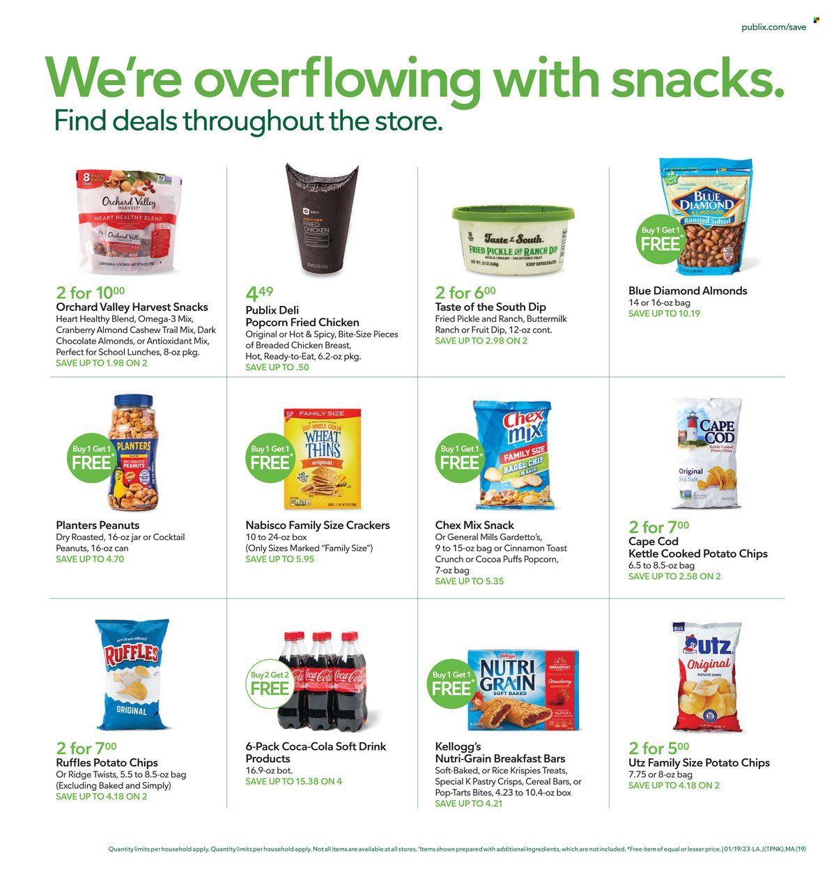 Publix (AL, FL, GA, NC, SC, TN) Weekly Ad Flyer Specials January 19 to January 25, 2023