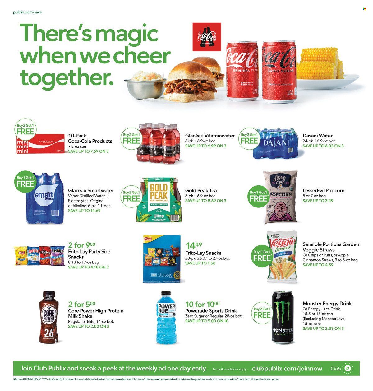 Publix (AL, FL, GA, NC, SC, TN) Weekly Ad Flyer Specials January 19 to January 25, 2023