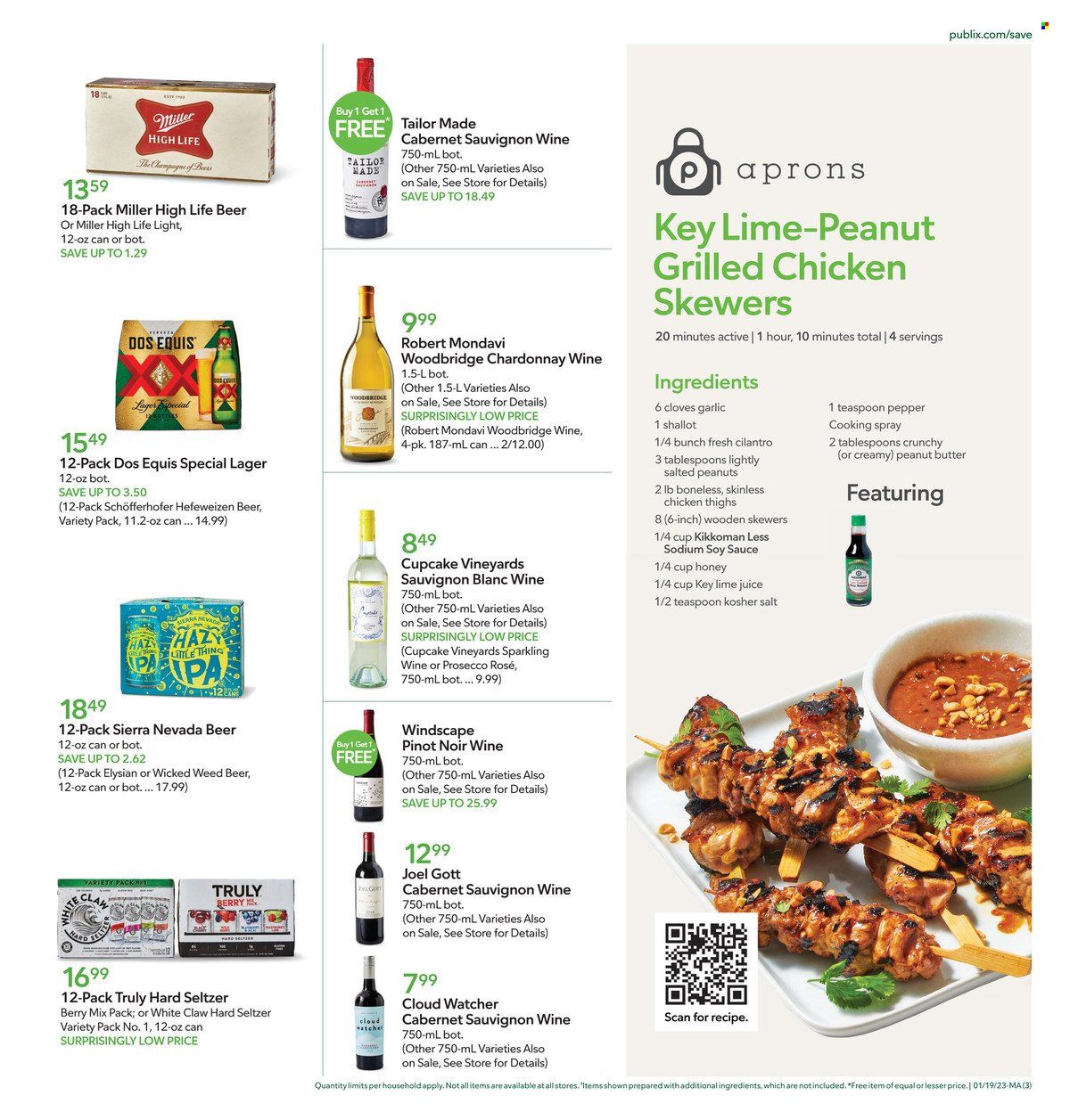 Publix (AL, FL, GA, NC, SC, TN) Weekly Ad Flyer Specials January 19 to January 25, 2023