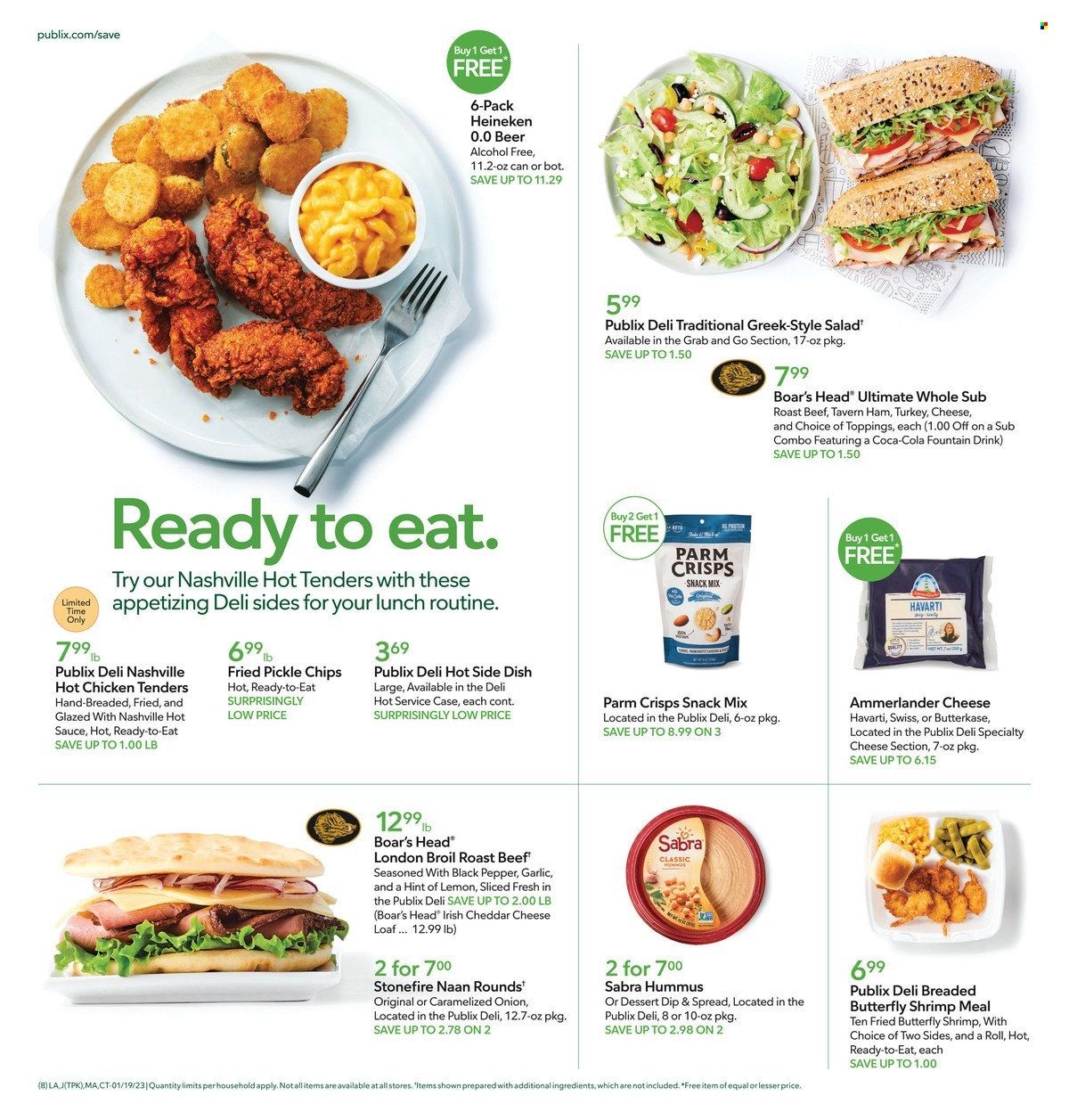 Publix (AL, FL, GA, NC, SC, TN) Weekly Ad Flyer Specials January 19 to January 25, 2023