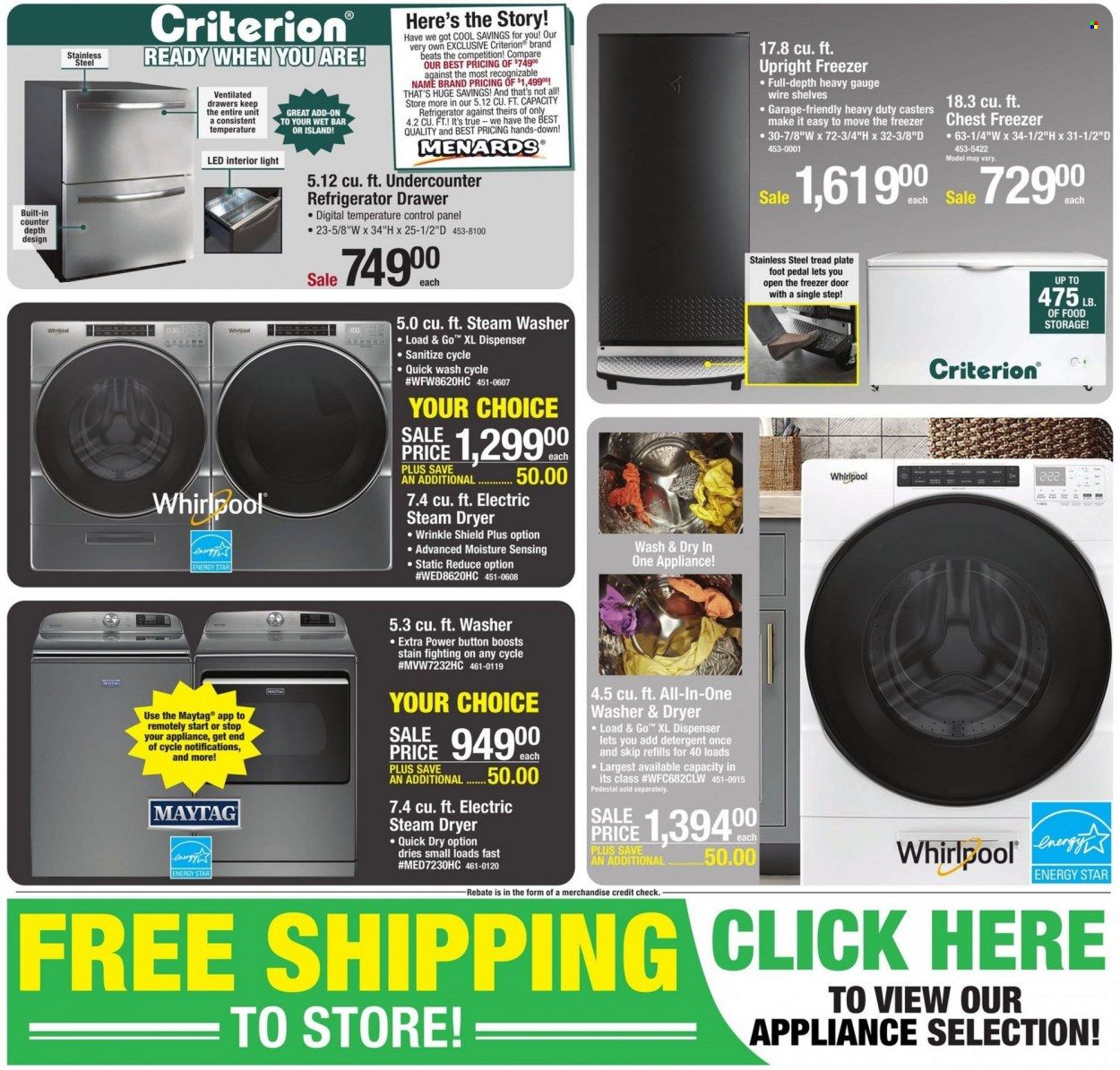 Menards Weekly Ad Flyer Specials January 19 to February 5, 2023