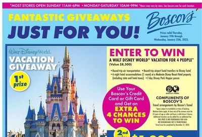 Boscov's (CT, DE, MD, NJ, NY, PA) Weekly Ad Flyer Specials January 19 to January 25, 2023