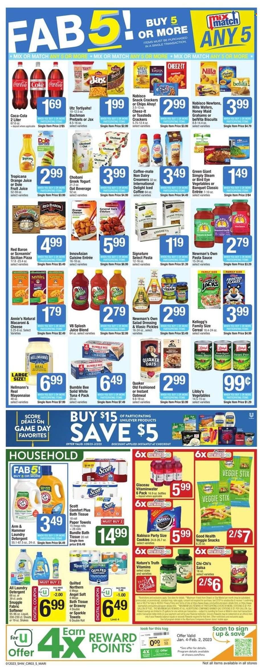 Shaw’s (MA, ME, NH, RI, VT) Weekly Ad Flyer Specials January 20 to January 26, 2023