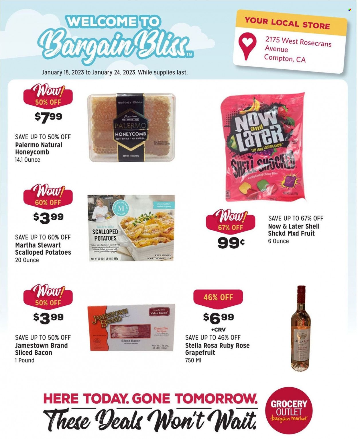Grocery Outlet (CA, ID, OR, PA, WA) Weekly Ad Flyer Specials January 18 to January 24, 2023