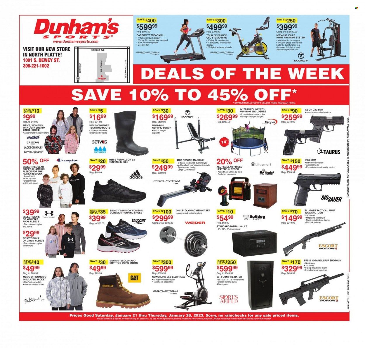 Dunham's Sports (NE) Weekly Ad Flyer Specials January 21 to January 26, 2023