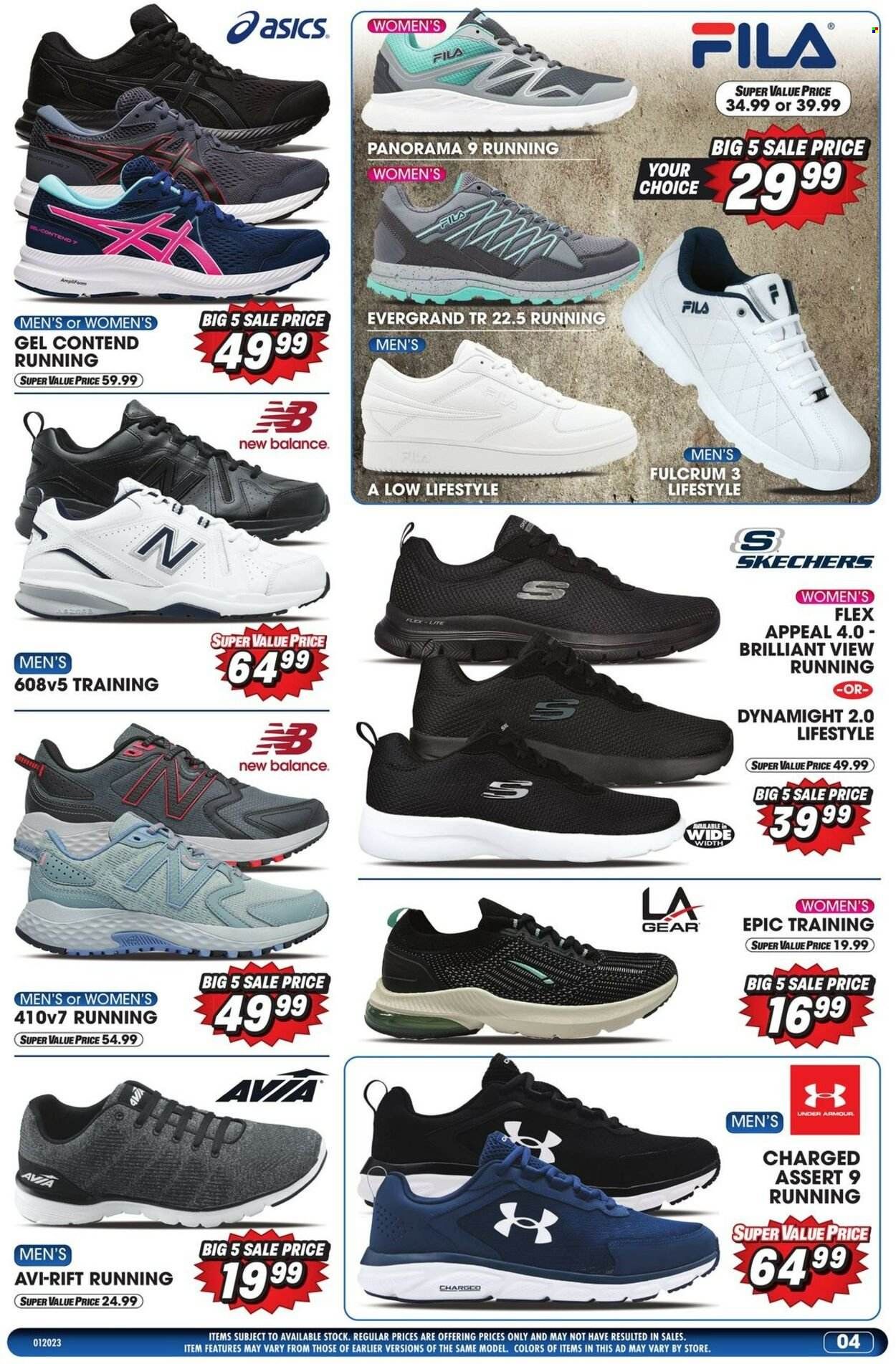 Big 5 (AZ, CA, CO, ID, NM, OR, UT, WA) Weekly Ad Flyer Specials January 20 to January 26, 2023